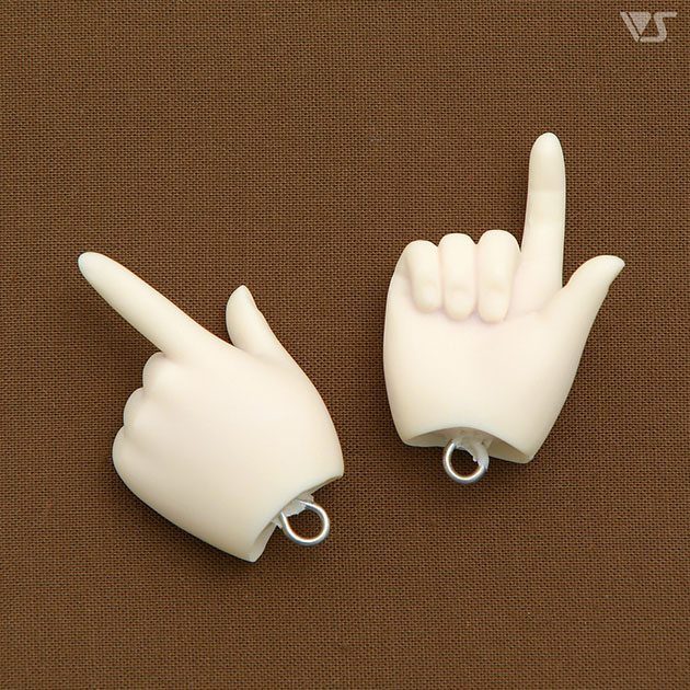 SD用ハンドパーツ SD-H-11(PSホワイト)