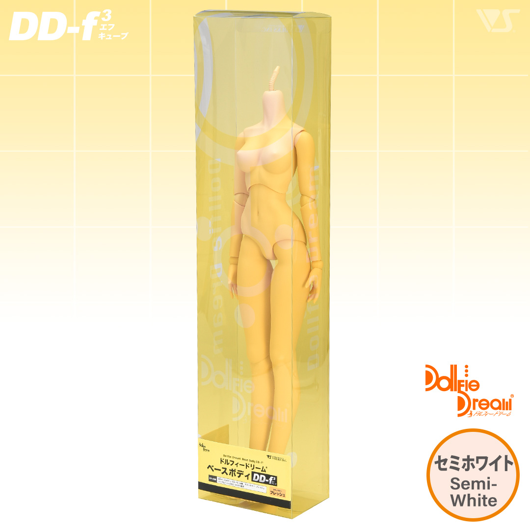 新品国内正規品 ボークス MDD ベースボディ DD-f3 セミホワイト - 人形