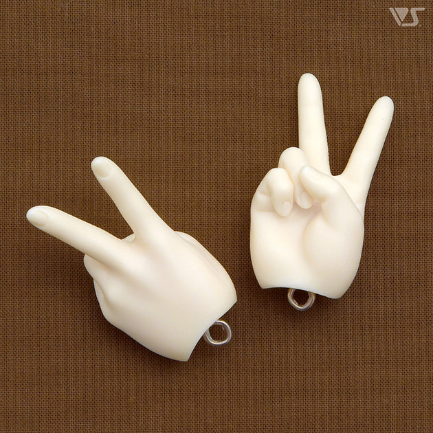 SD用ハンドパーツ SD-H-17(PSホワイト)