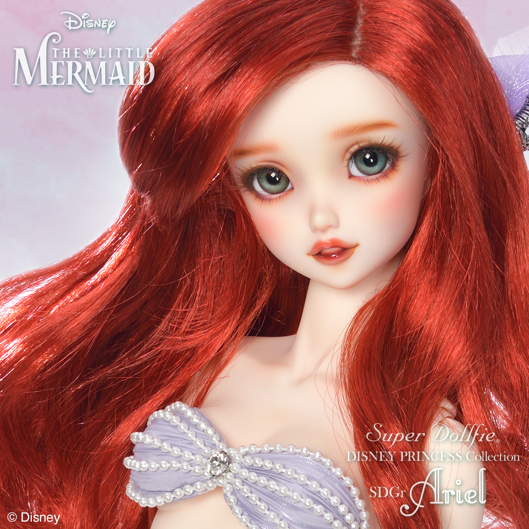 Super Dollfie DISNEY PRINCESS Collection - SDGr Ariel | ボークス