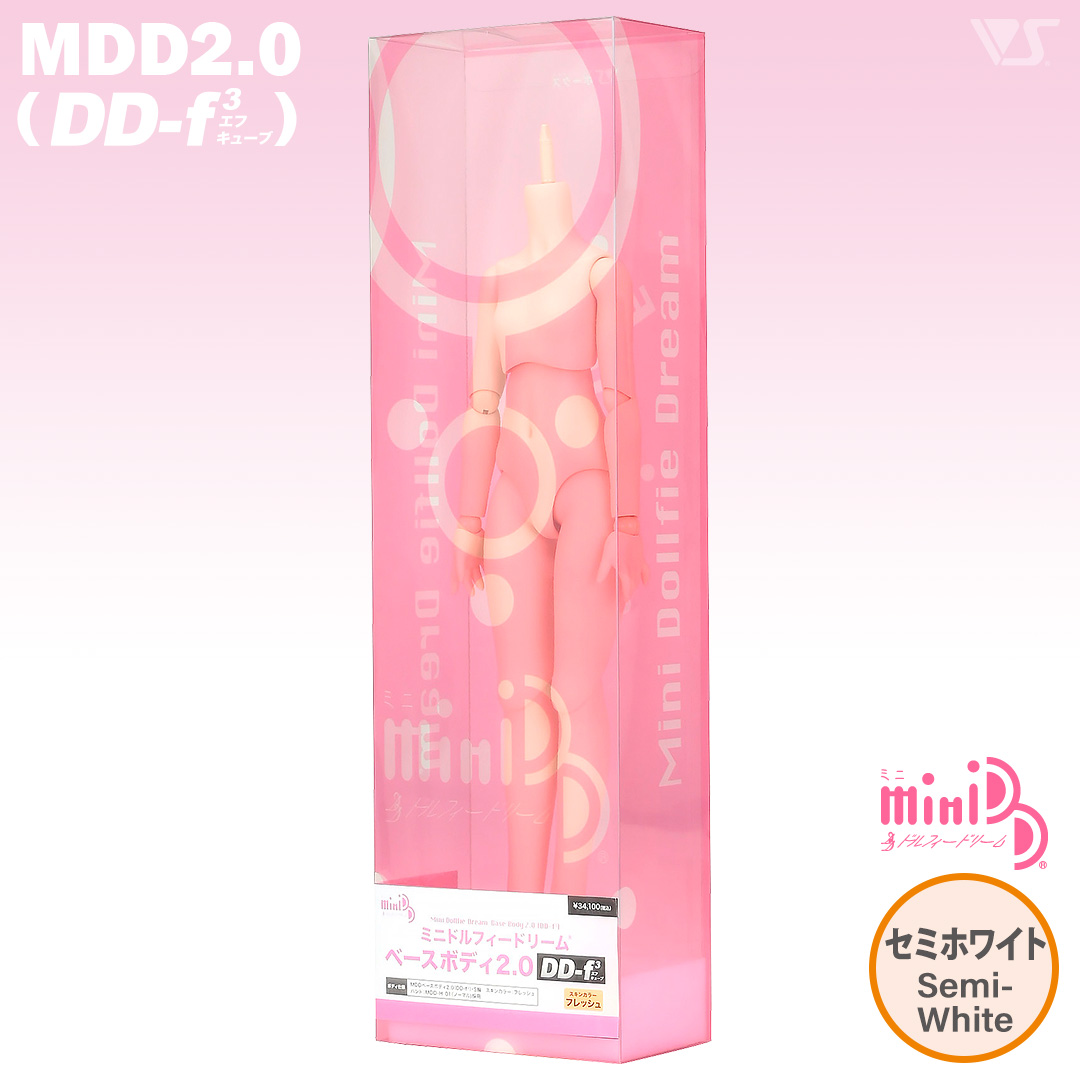 ボークス MDD ベースボディ3 セミホワイトどうぞよろしくお願い致します