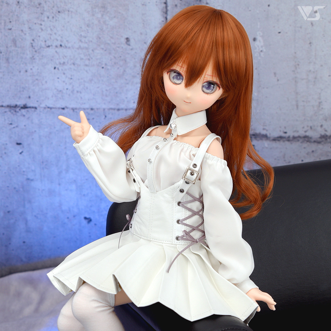 MDD2.0（DD-f3）-B-L-SW 上半身パーツ-L胸 / セミホワイト