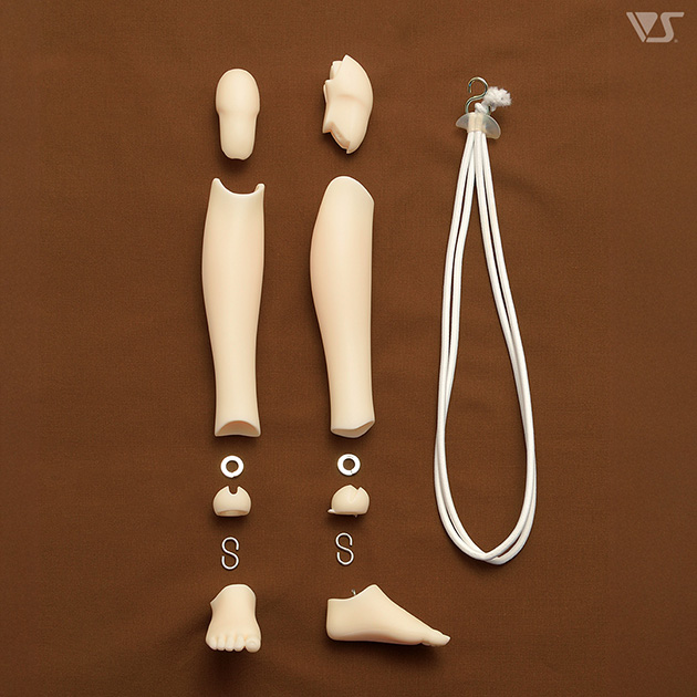 SD共通/SD13女の子用レッグパーツ SD-L-05（SD13タイプ・二重関節脚）セット（PSフェア）