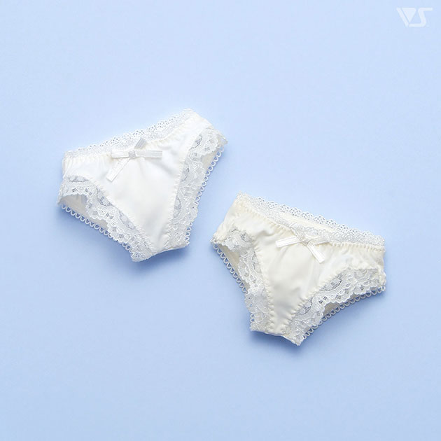 2枚組ショーツセット（白系）