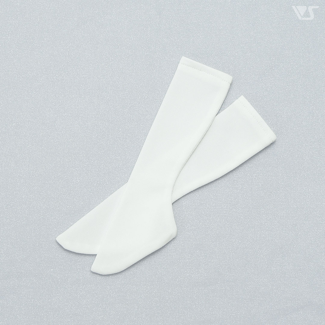 SD ハイソックス(白・半光沢)