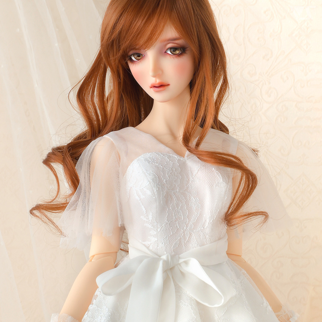 SD16 フィッシュテールドレス(白)